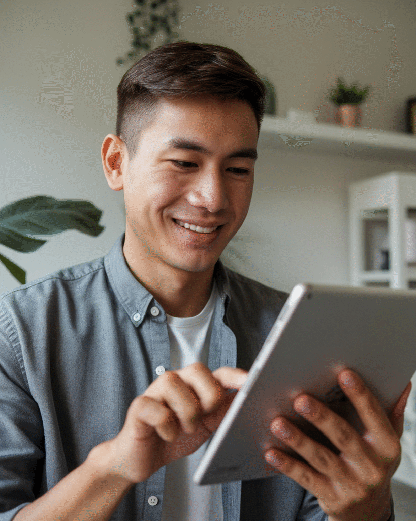 a-close-up-photo-of-a-young-male-entrepr_vlDhMTQoRa-nVAXJixPpCA_My55AU7wSQu5tA_WzQ23PA AI Replace Your Day Job – entrepreneur succeeding with AI tools