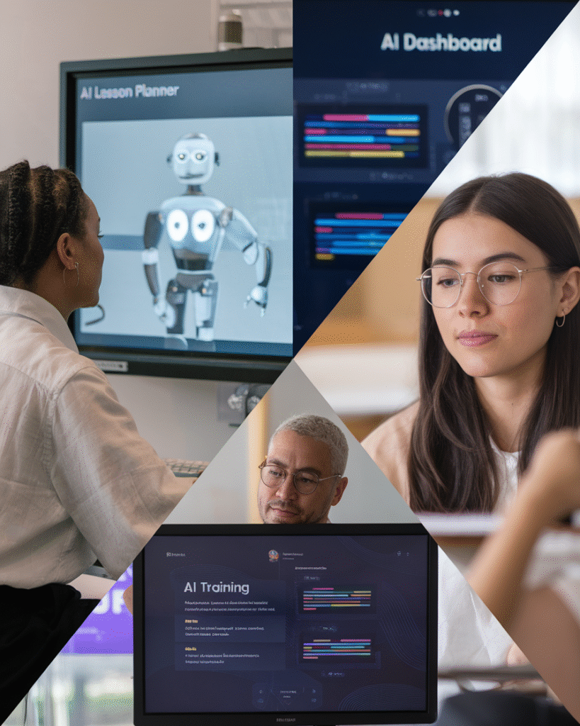 Examples of AI-powered learning plans