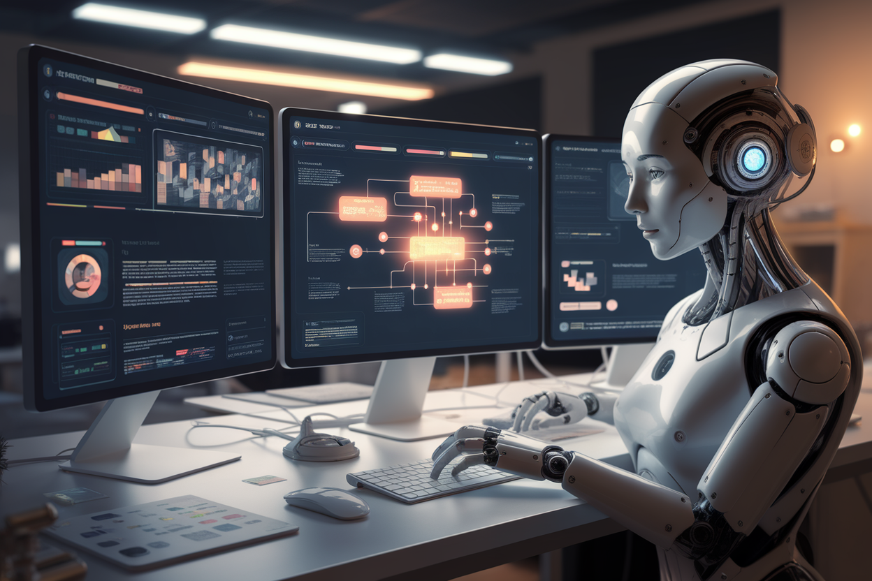 AI Tools to Automate Repetitive Tasks in modern office